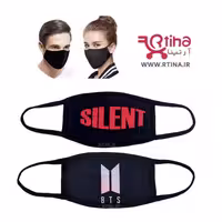 ماسک مشکی اسپرت مدل silent2