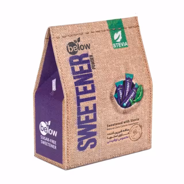 ساشه شیرین کننده مخصوص نوشیدنی