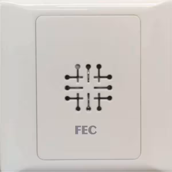 زنگ دینگ توکار FEC بدنه سفید