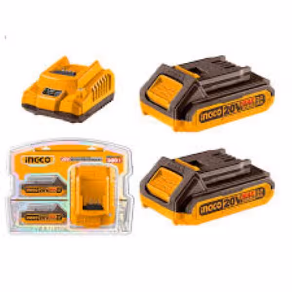 پک باطری و شارژر 20 ولت اینکو FBCPK1222