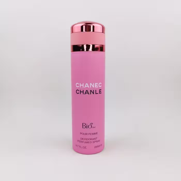 اسپری بدن زنانه BIO مدل chanle chanec حجم 200 میلی لیتر