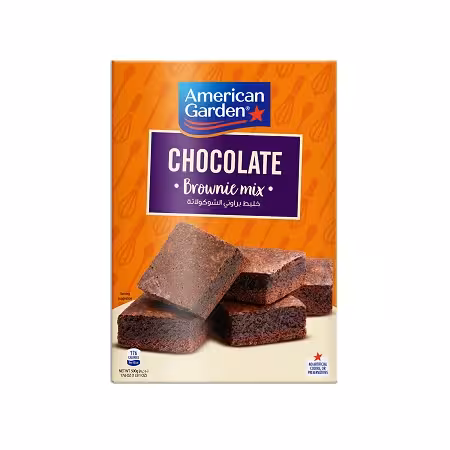 پودر کیک شکلاتی Brownie mix امریکن گاردن وزن 500 گرم