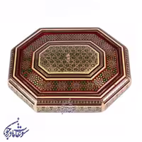 شکلات خوری خاتم کاری هشت گوش