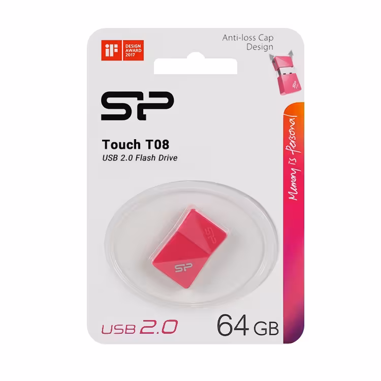 فلش 64 گیگ Silicon Power Touch مدل T08