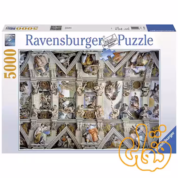 پازل 5000 قطعه رونزبرگر کلیسای سیستین Sistine Chapel 17429