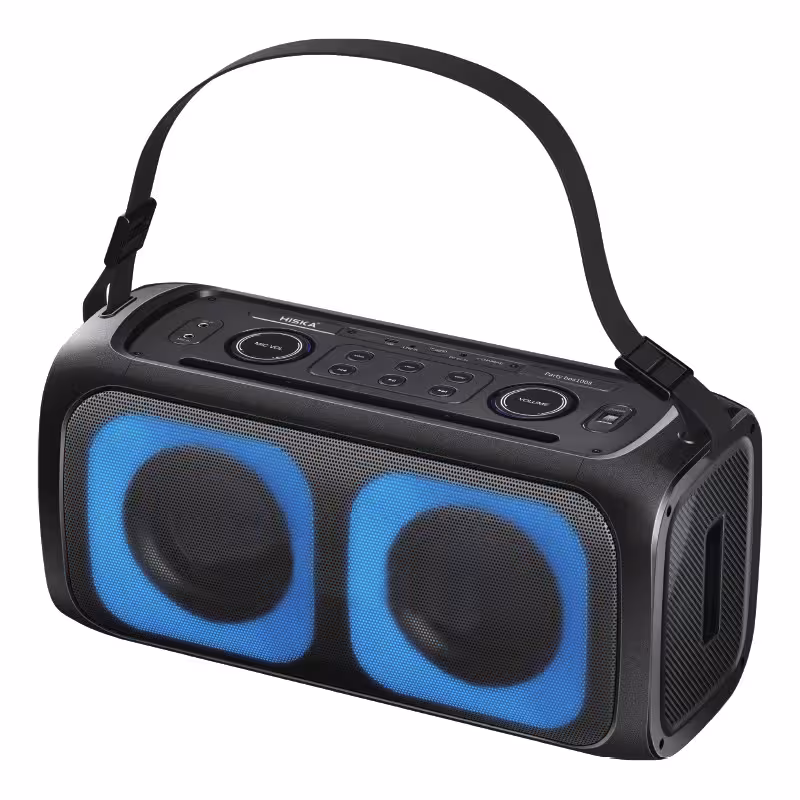 اسپیکر بلوتوثی قابل حمل هیسکا مدل Hiska Party Box 1008