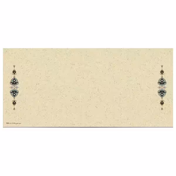 کاغذ ابروباد کد Y662 تذهیب دار چاپی (ابعاد 35*16) – بسته 5 عددی