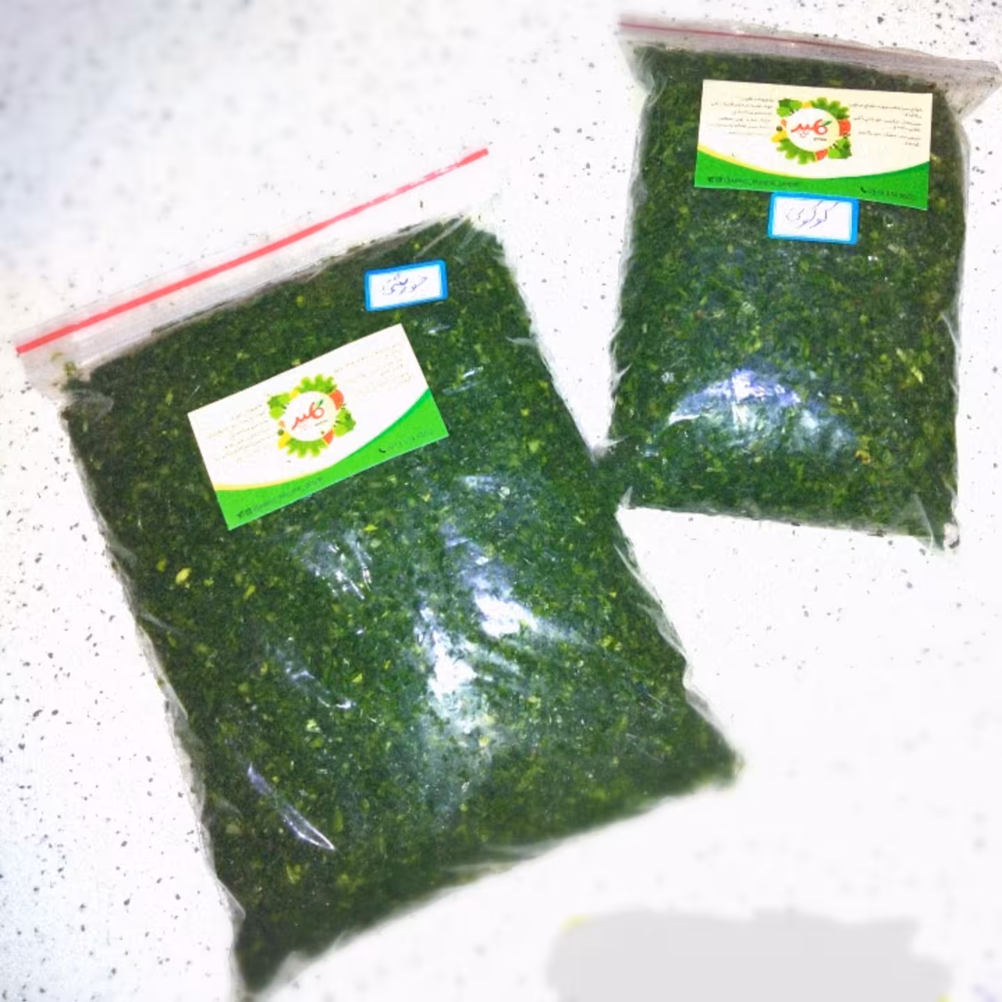 سبزی قلیه ماهی 1 کیلویی