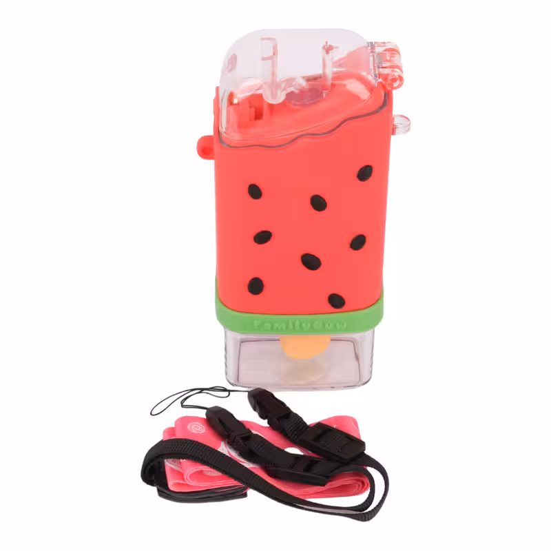 قمقمه کودک مدل اکریلیک طرح بستنی گنجایش 0.300 لیتر