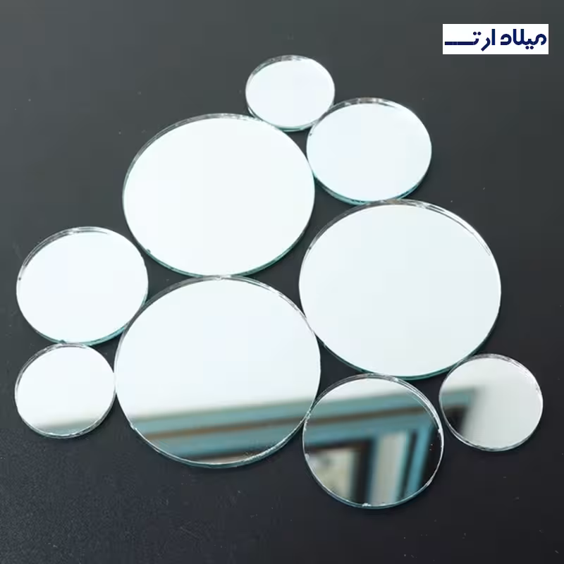 آینه دایره 9 سانت