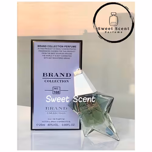عطر ادکلن مینی تیری موگلر آنجل-ستاره ای برند کالکشن  | Thierry Mugler Angel حجم 25 میل کد 168