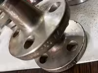 فلنج گلودار "4 /3  دابلکس ریس فیس کلاس 150  B16 رده 80 از جنس   SA/A182/ F51