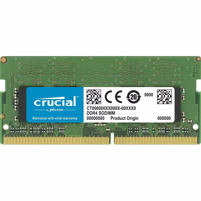 رم لپ تاپ DDR4 تک کاناله 3200 مگاهرتز CL22 کروشیال مدل SODIMM ظرفیت 8 گیگابایتST32