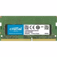 رم لپ تاپ DDR4 تک کاناله 3200 مگاهرتز CL22 کروشیال مدل SODIMM ظرفیت 8 گیگابایتST32
