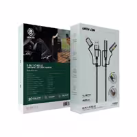 کابل شارژ 6 کاره گرین لاین مدل Green Lion 6 in 1