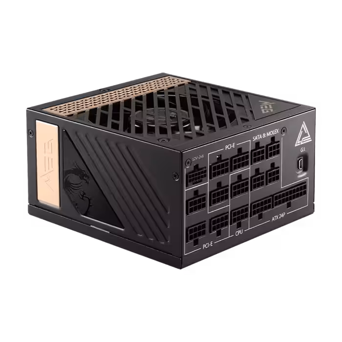 پاور 1300 وات ام اس آی MSI MEG Ai1300P PCIE5 PLATINUM