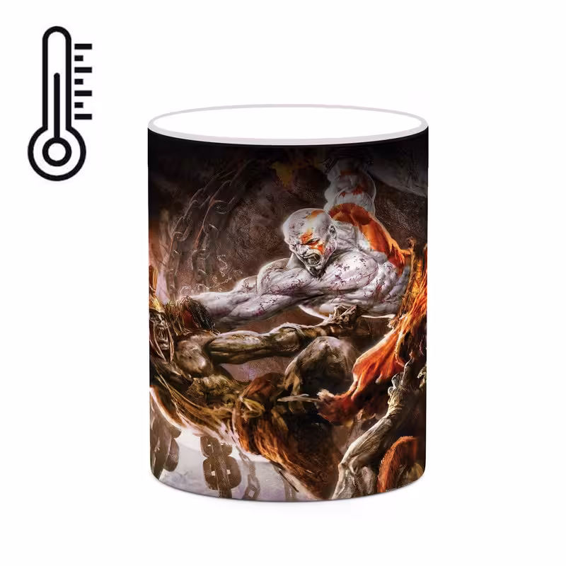 ماگ حرارتی چیتوکالا طرح گاد آف وار God Of War مدل mgh40839