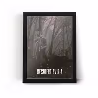 تابلو قاب رزیدنت اویل Resident Evil Four 4