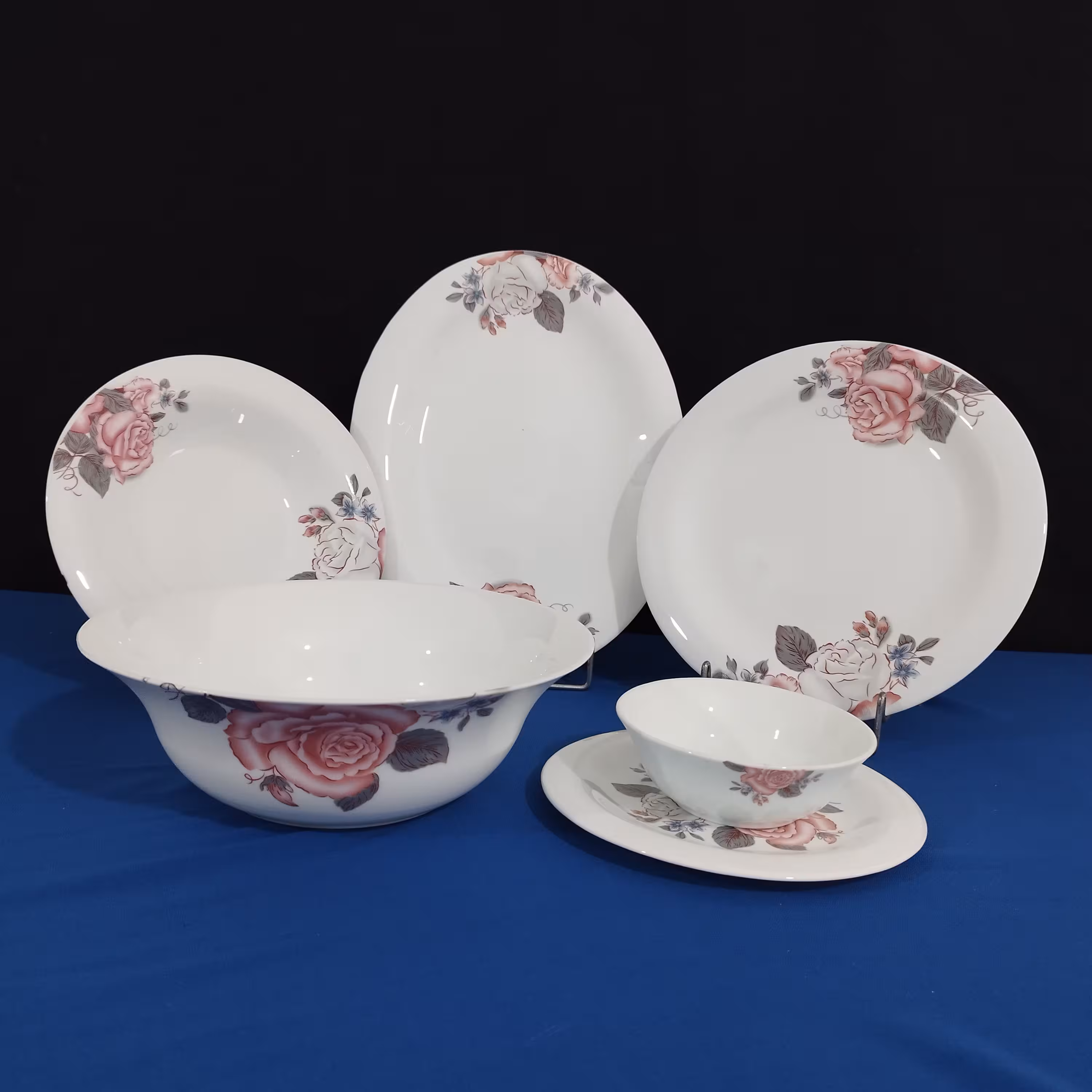 سرویس آرکوپال 26 پارچه قالب لادن طرح ترکی طوسی با ارسال رایگان