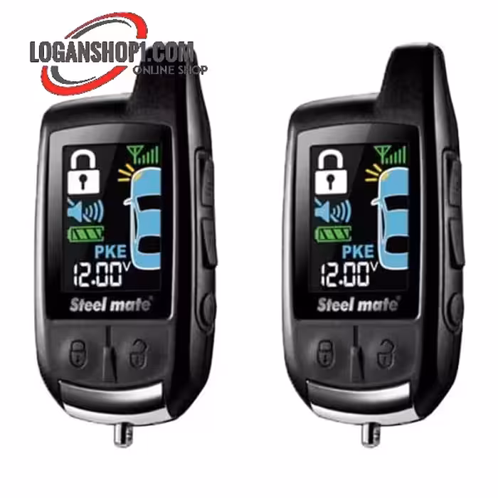 دزدگیر استیل میتPKE888 دو ریموت تصویری