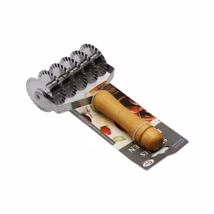 دالبرزن 6 چرخ دسته چوبی