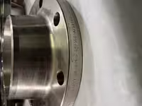 فلنج گلودار "6 ریس فیس   کلاس 150  رده 40  5.B16 از جنس  SA182/F316 316L