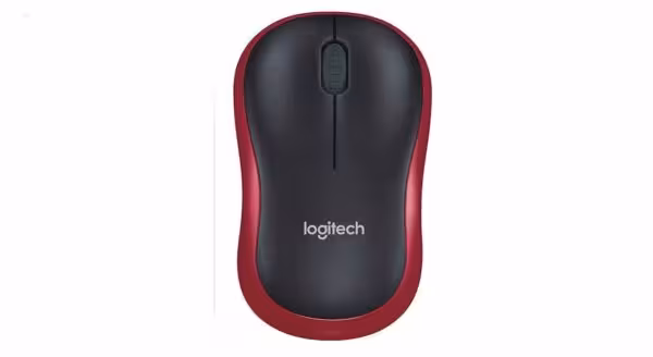 ماوس بی‌ سیم لاجیتک Mouse Logitech M185 Red