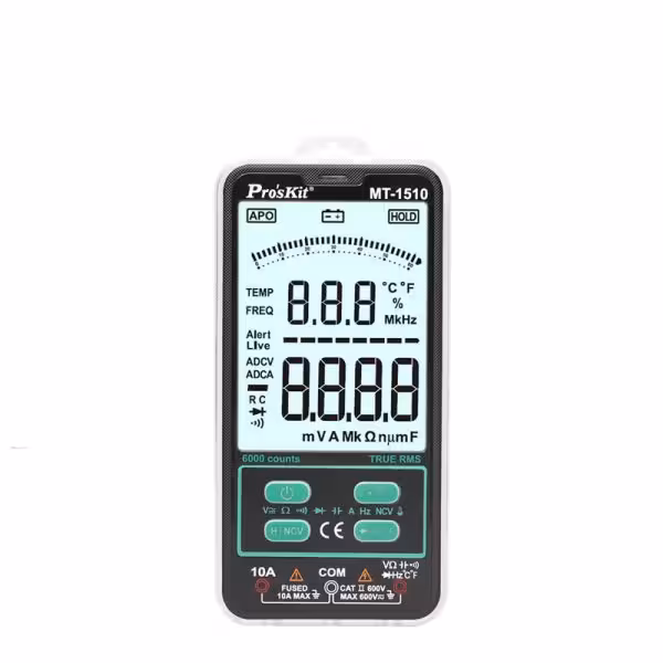 مولتی متر دیجیتالی پروسکیت مدل MT-1510-C