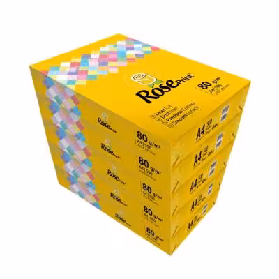 کاغذ A4 رزپرینت مدل YLW بسته 2500 عددی