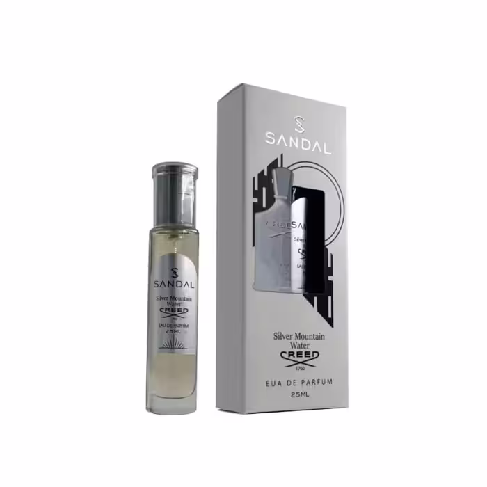 عطر جیبی مردانه صندل سیلور مونتین SANDAL حجم 25 میل