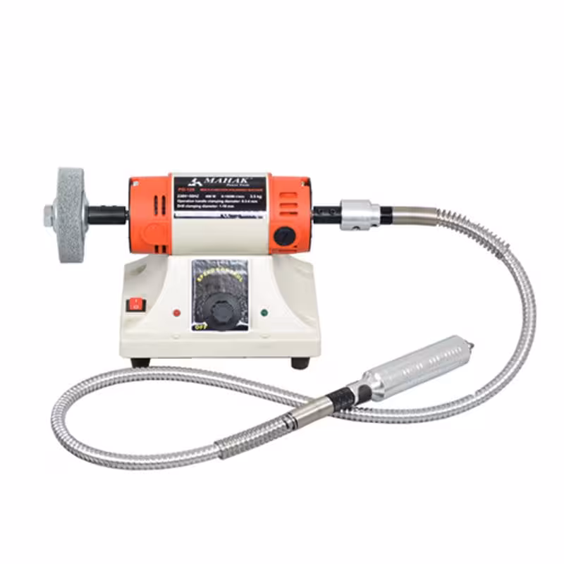 ماشین پولیش و فرز خرطومی دور متغیر 4 کاره محک مدل PG-125