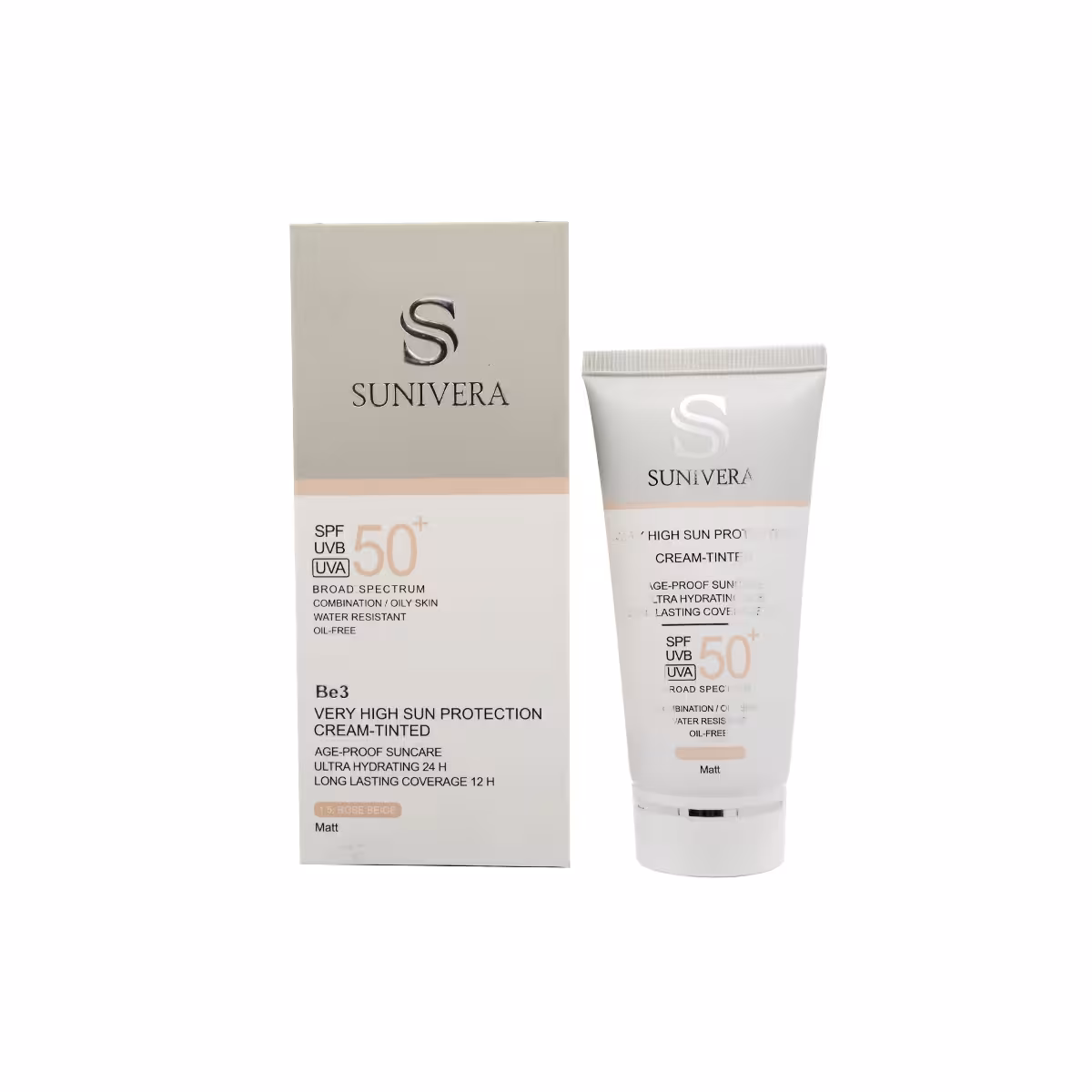 سانیورا-ضدافتاب بژرنگی پوست خشک وحساس (SPF50)