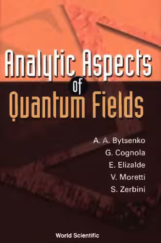 خرید و دانلود نسخه کامل کتاب Analytic Aspects of Quantum Fields