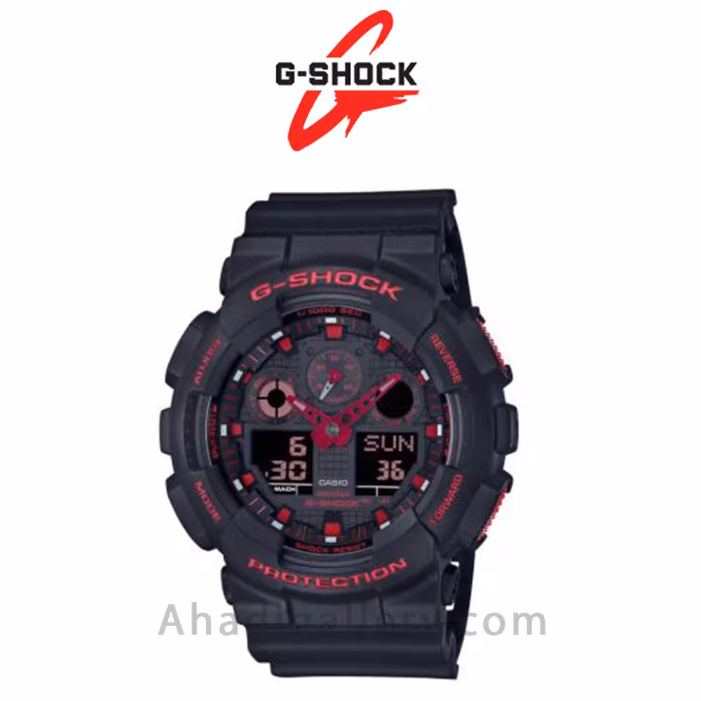 ساعت مچی کاسیو سری جی شاک مدل GA-100BNR-1ADR