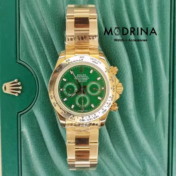 رولکس مردانه مدل دیتونا تمام طلایی کیفیت مستر