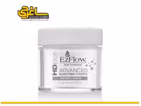 پودر کاشت ناخن سفید گچی HD acrylic infinite white ایزی فلو EzFlow