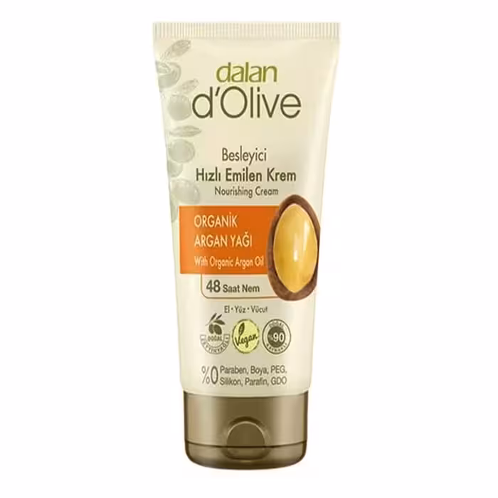 کرم مرطوب کننده دست و صورت دالان مدل روغن آرگان مناسب برای انواع پوست حجم 250 میلی لیتر