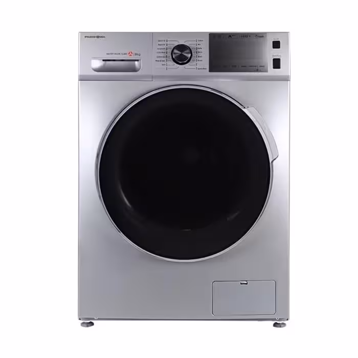 ماشین لباسشویی پاکشوما 9 کیلویی نقره ای مدل BWF-40103 ST