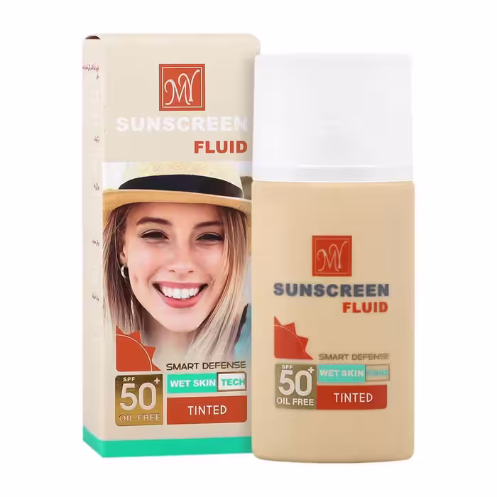 فلوئید ضد آفتاب اسمارت دیفنس مای (رنگی)  50 میلی‌لیتر | My Smart Defense Sunscreen Fluid