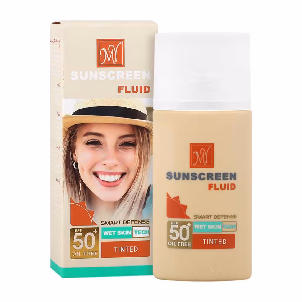 فلوئید ضد آفتاب اسمارت دیفنس مای (رنگی)  50 میلی‌لیتر | My Smart Defense Sunscreen Fluid