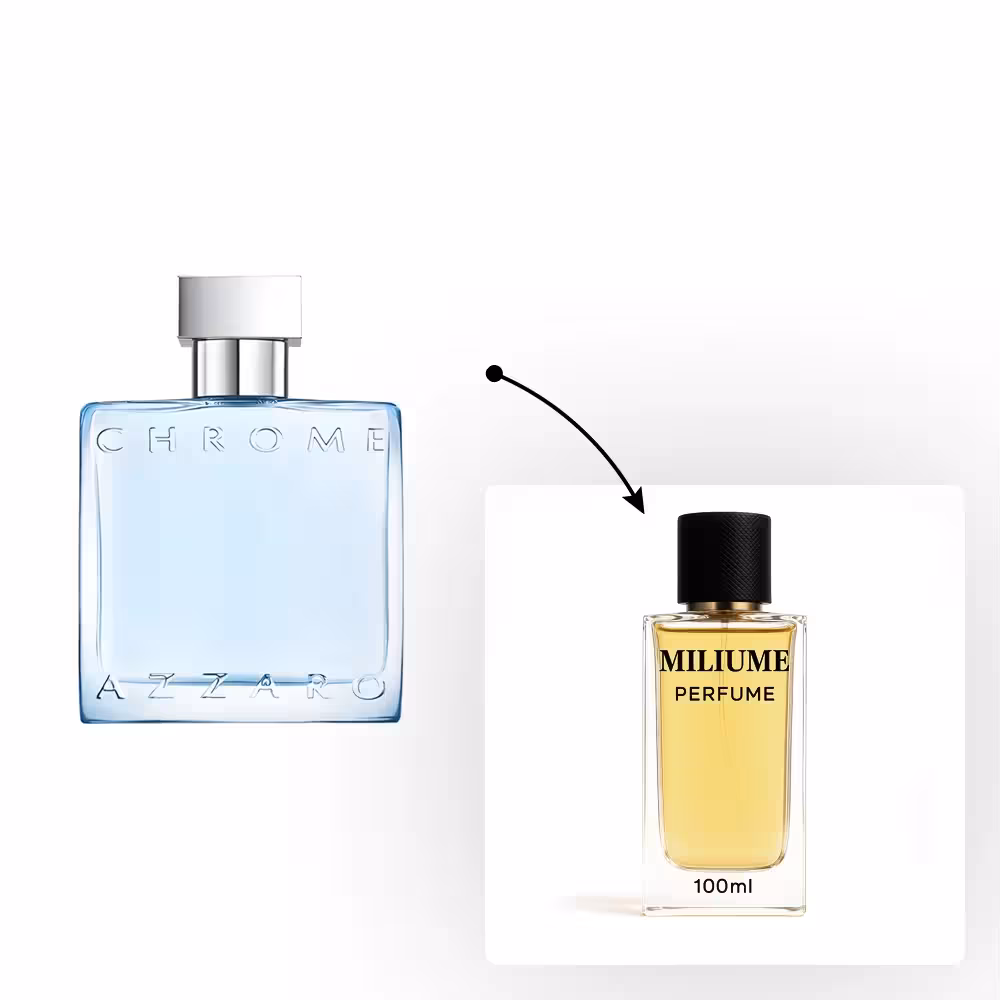 اسانس عطر Azzaro Chrome برند Argeville - کد 1323 - آزارو کروم 100ML - میلیوم پرفیوم