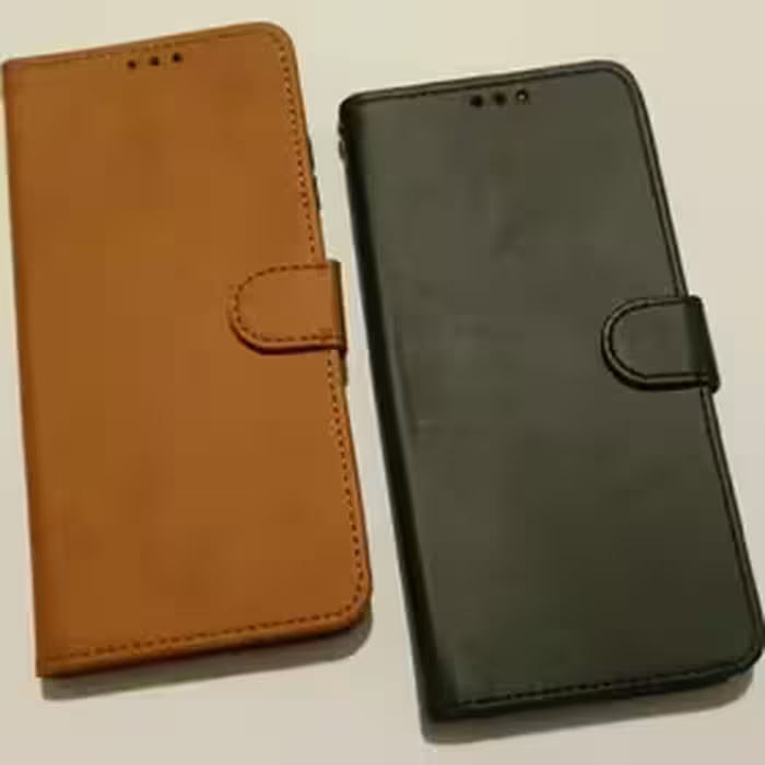 کیف کلاسوری چرمی مگنتی محافظ لنز دار مناسب برای گوشی موبایل سامسونگ A73 5g