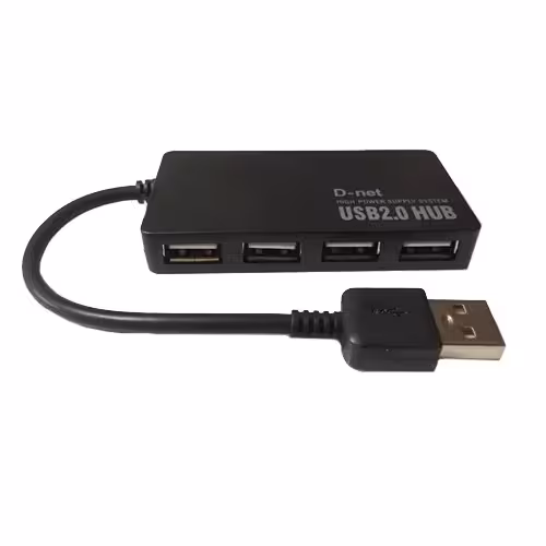 هاب USB 2.0 دی-نت 4 پورت مدل D-NET 019
