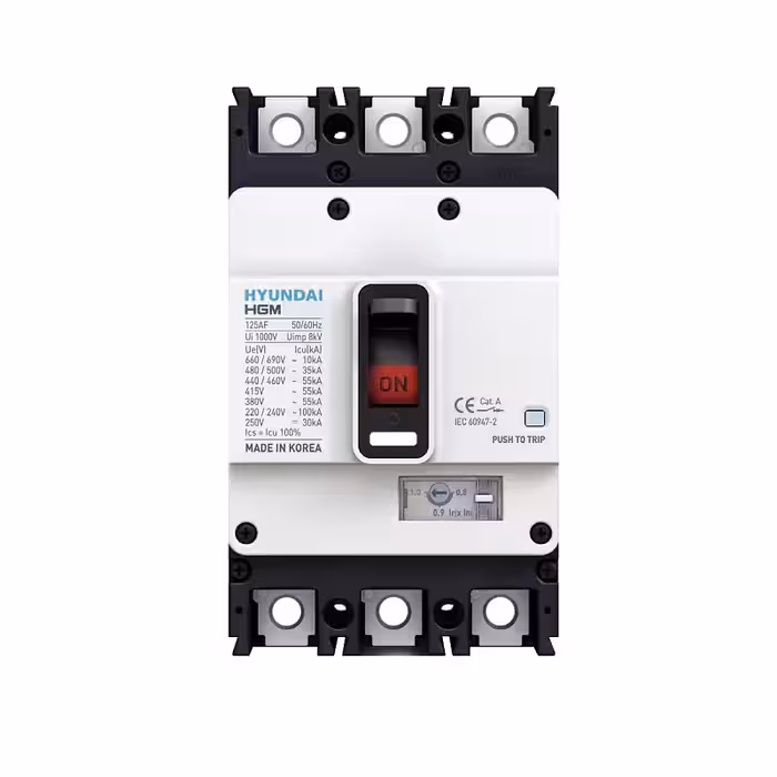 کلید اتوماتیک کمپکت 32 آمپر قابل تنظیم حرارتی – فیکس مغناطیسی هیوندای