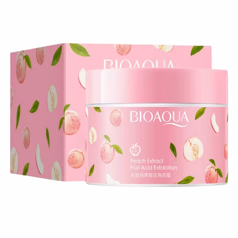 ماسک و اسکراب صورت و بدن هلو 140 گرمی