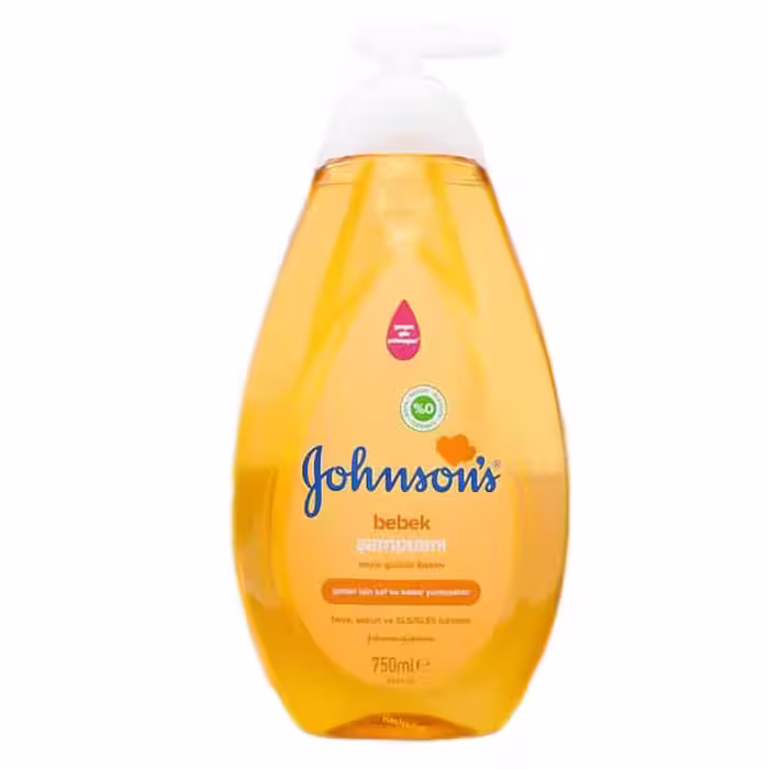 شامپو سر بچه جانسون ضد حساسیت 750ml