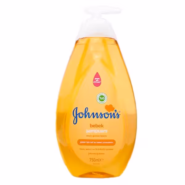 شامپو سر بچه جانسون ضد حساسیت 750ml