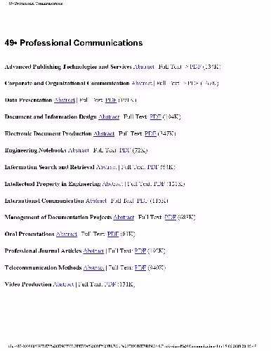 خرید و دانلود نسخه کامل کتاب 49Professional Communications