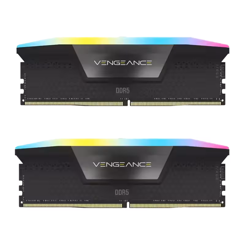 قیمت رم کورسیر VENGEANCE RGB DDR5 32GB (2x16GB) 6600MHz CL38