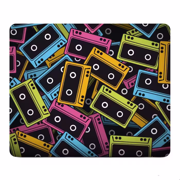 پد موس - پد ماوس  طرح Neon Tape مدل W11